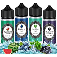 Smorter 100mlx4 Vape Liquid Premium Ecig Vape Juice E Juice Juicy Flavors 70-30 Eliquid para cigarrillo electrónico Vape…